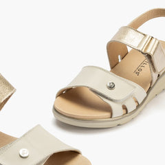 Glacio 20113 White-Beige-Gold