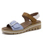 PieSanto Anatomic Sandal Garda 250774-768H Light Blue-Tan