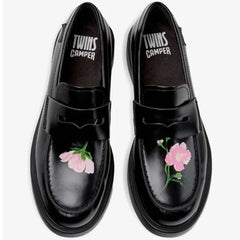 Camper Comfort Loafers Twins K201790-007 Black