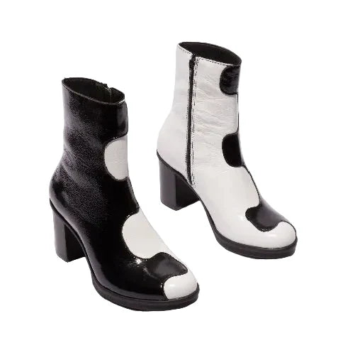 Fly London Comfort Gigs P145548002 Black-White