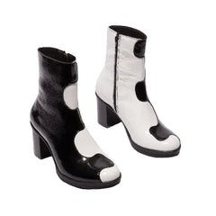 Fly London Comfort Gigs P145548002 Black-White