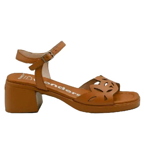 Wonders Comfort Sandals Moai 01 D-2301 Brown